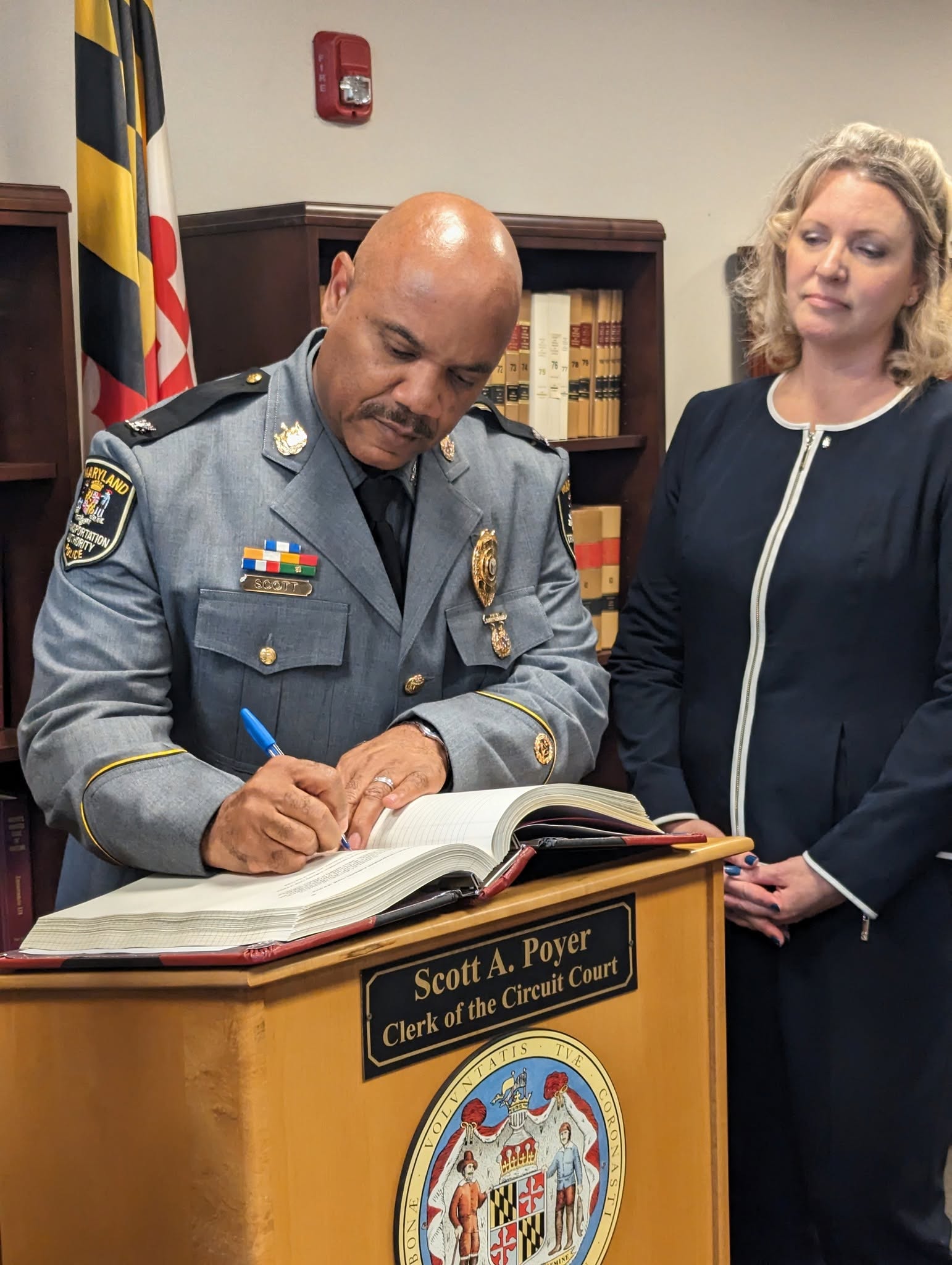 MDTA Police Chief Col. Joseph F. Scott Retires Following 25 Years of Faithful Service